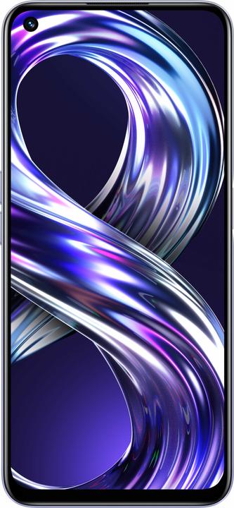 Produktbild realme 8i (64 GB, Stellar Purple, 6.60", Dual SIM + SD, 4G)