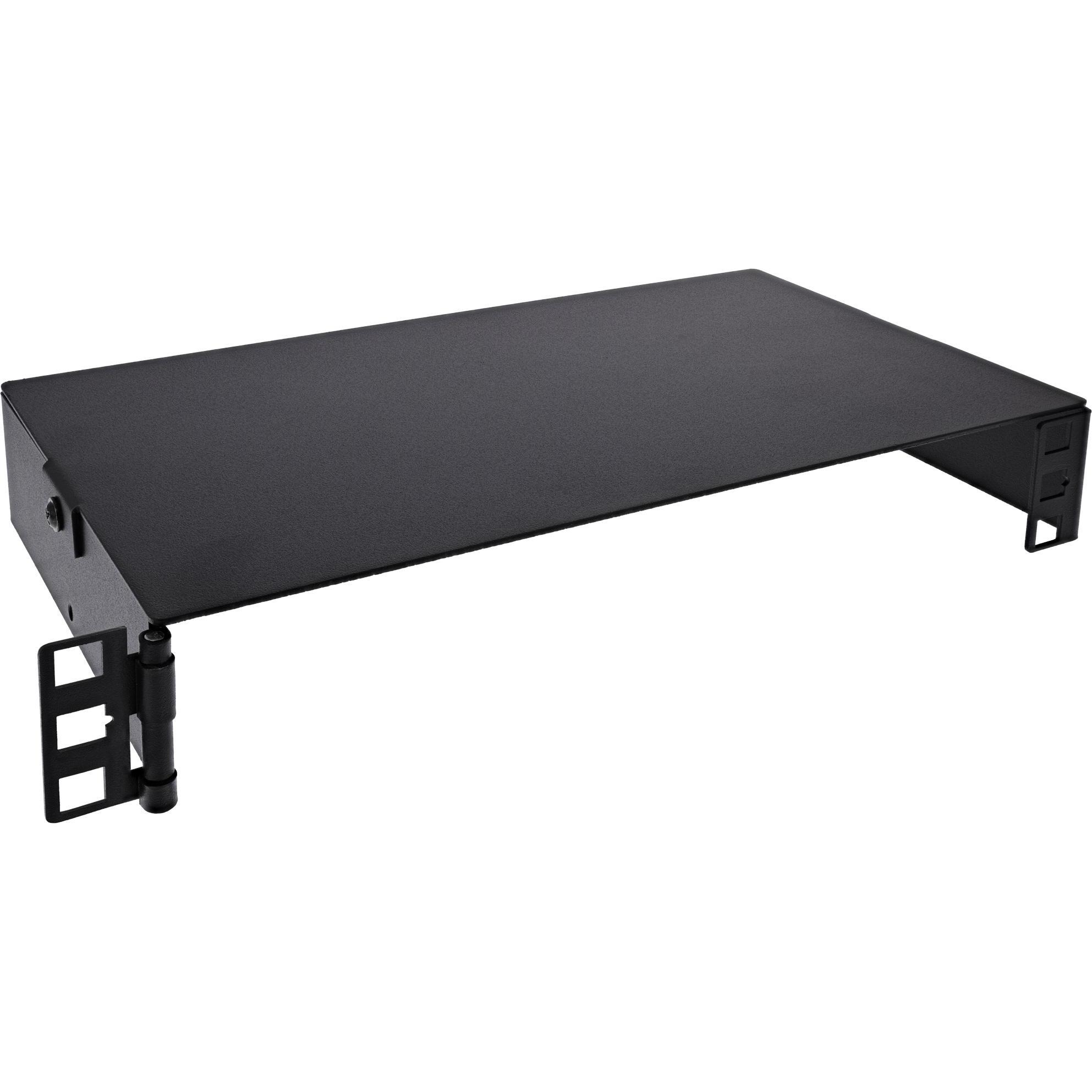 InLine  10" Mini Rack zur Wandmontage, 1HE, 15,2cm Tiefe, schwarz (1 HE, Portapacchi da 10 pollici), Armadio rack, Nero