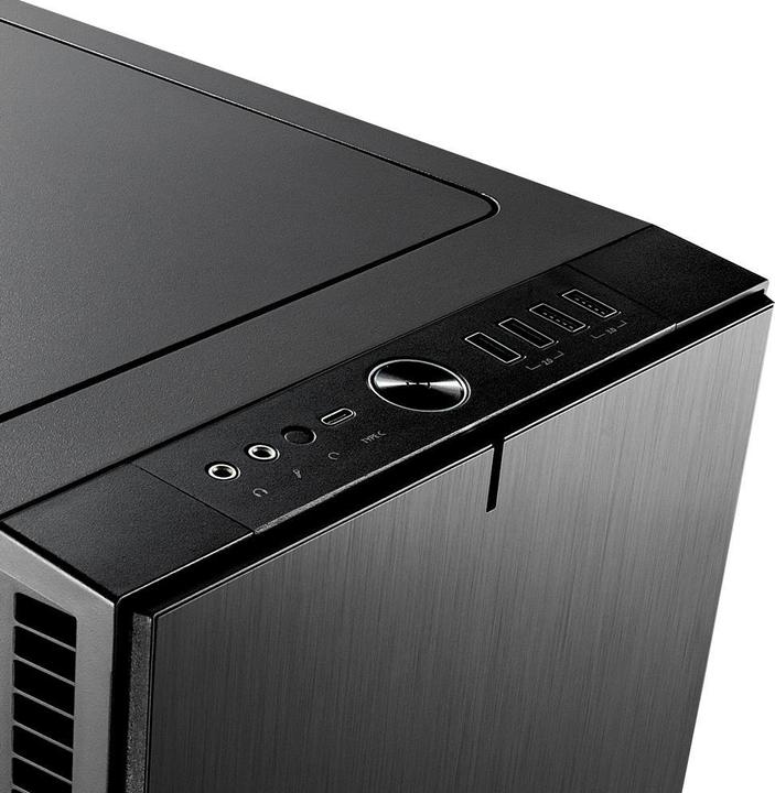 Actual product image Fractal Define R6 USB-C - Black (ATX, mATX, Mini-ITX, E-ATX)
