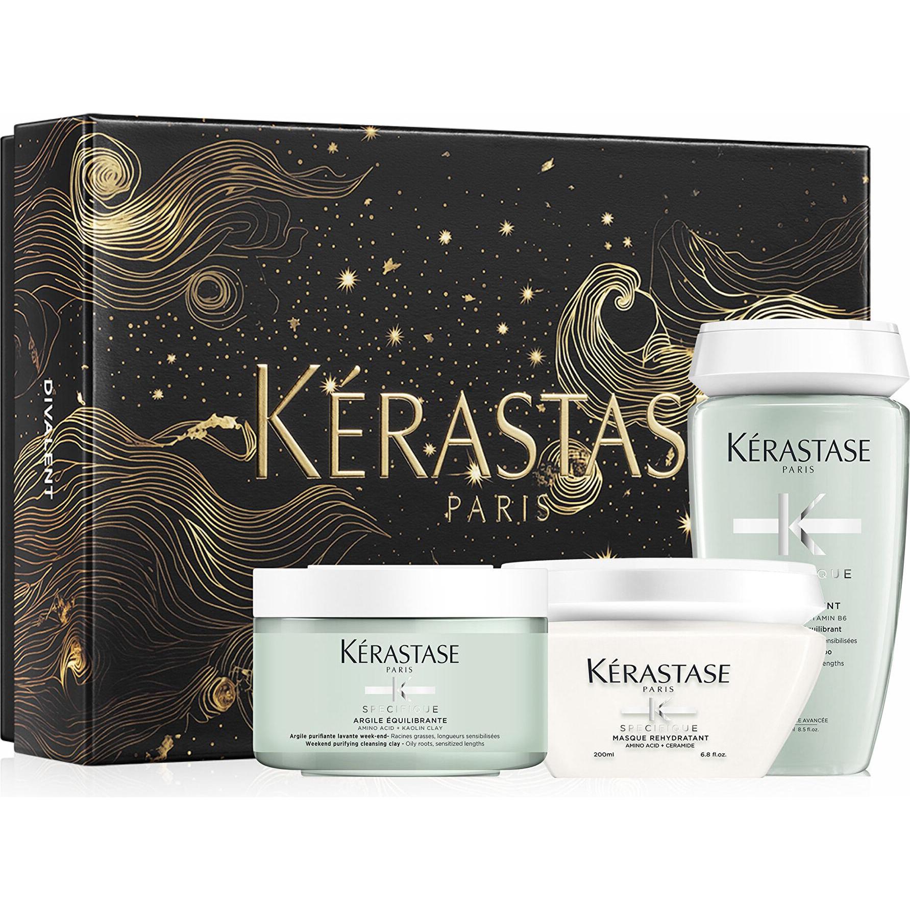Kérastase, Set regalo bellezza, Divalent Intense Holiday Set (Set per la cura dei capelli)
