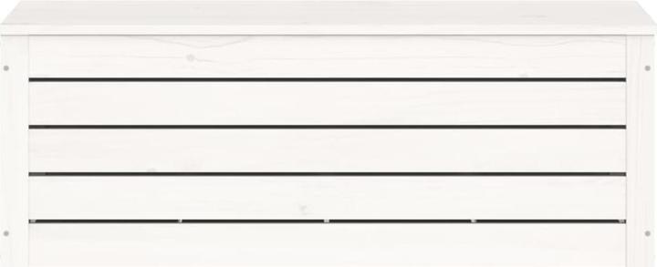 Immagine prodotto vidaXL Truhe Weiss 89x36,5x33 cm Massivholz Kiefer,Farbe
