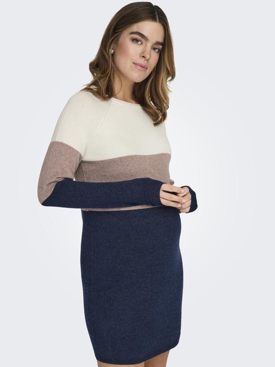 Produktbild Only Maternity Mama gestreiftes Strickkleid (S)