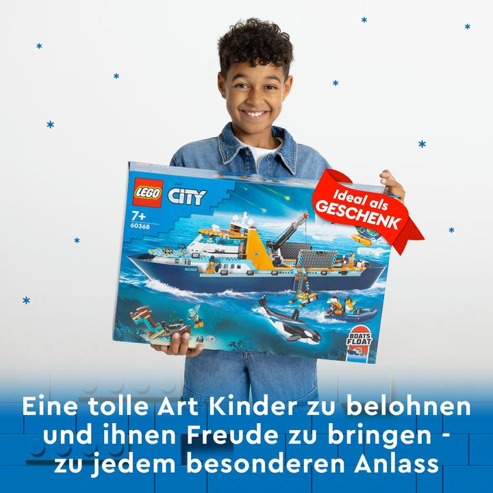 Image du produit LEGO Navire de recherche sur l'Arctique (60368, LEGO City)