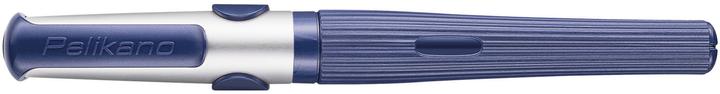 Image du produit Pelikan Stylo plume o structure P481L, bleu Corps rainuré, grip ergonomique souple (Bleu, 1 x)