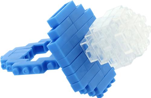 Actual product image Brixies Postcard Baby Boy