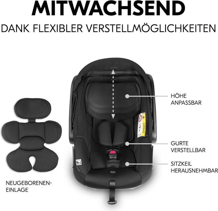 Actual product image Hauck Shop N Care Travel Set Olive