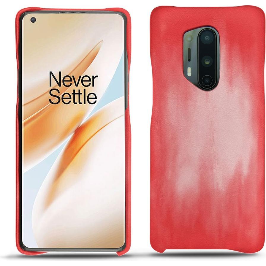 Noreve Lederschutzhülle (OnePlus 8 Pro), Smartphone Hülle, Rosa