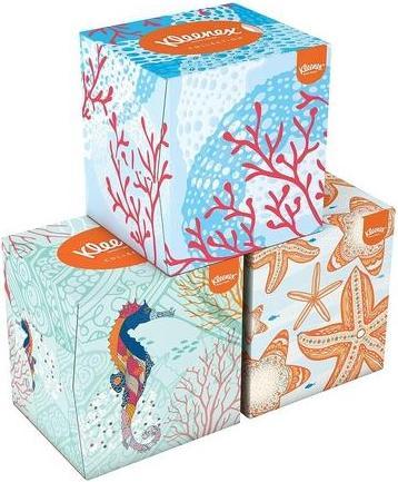 Produktbild Kleenex Kosmetiktücher Collection Würfel