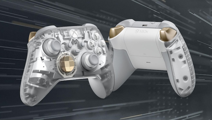 Actual product image Microsoft Xbox Wireless Controller - Ghost Cipher (Special Edition) (PC, Xbox Series X, Xbox Series S, Android, iOS)
