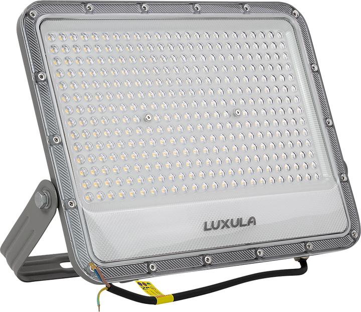 Produktbild Luxula LED-Fluter, EEK: E, 200W, 26000lm, 4000K, IP65, grau (26000 lm, IP65)