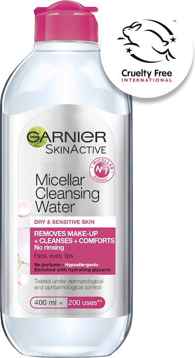 Immagine prodotto Garnier Acqua Micellare Detergente Skin Active per pelli secche - 400ml (Acqua micellare, 400 ml)