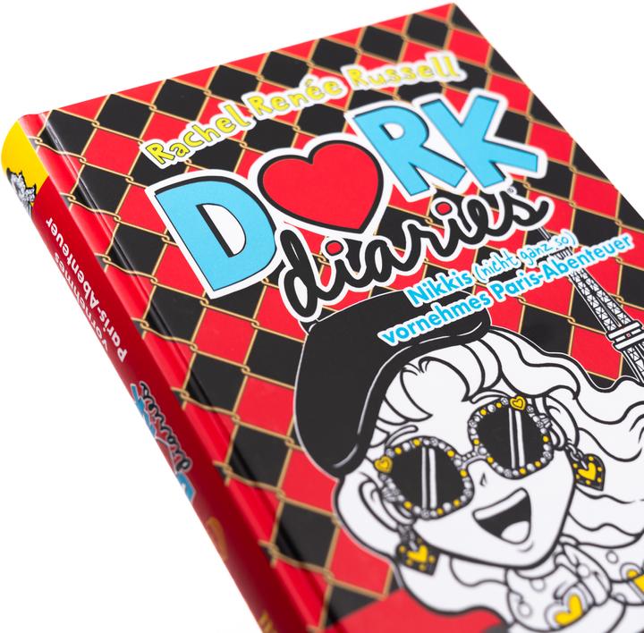 Produktbild Dork Diaries. Nikkis (nicht ganz so) vornehmes Paris-Abenteuer (Band 15) (Deutsch, Ann Lecker, Rachel Renée Russell, 2024)