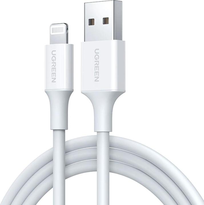 Produktbild Ugreen Lightning zu USB-A 2.0 Kabel (1 m, USB 2.0)