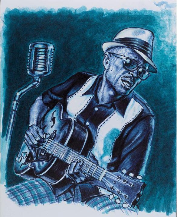 Immagine prodotto Faber-Castell Felt Pen Pitt Artist Pen Brush The Blues (8x)