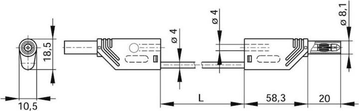 Produktbild SKS Sicherheits-Messleitung (Lamel