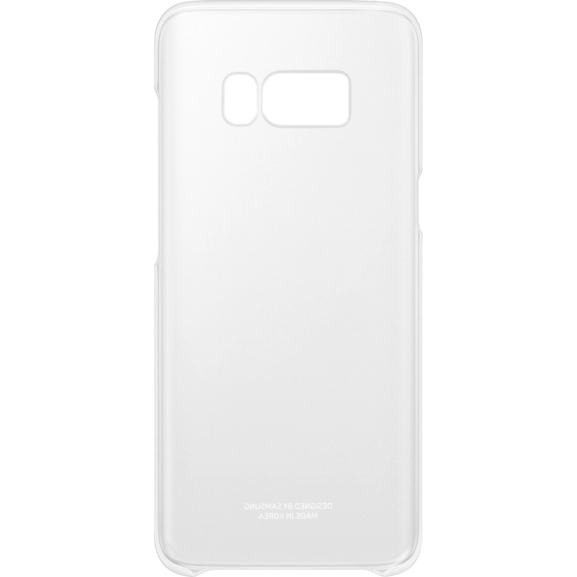 Samsung Clear Cover (Samsung Galaxy S8), Smartphone Hülle, Silber