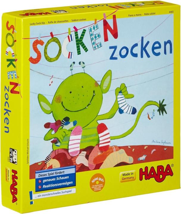 Produktbild Haba Socken zocken (Deutsch, 2 - 6 Spieler)