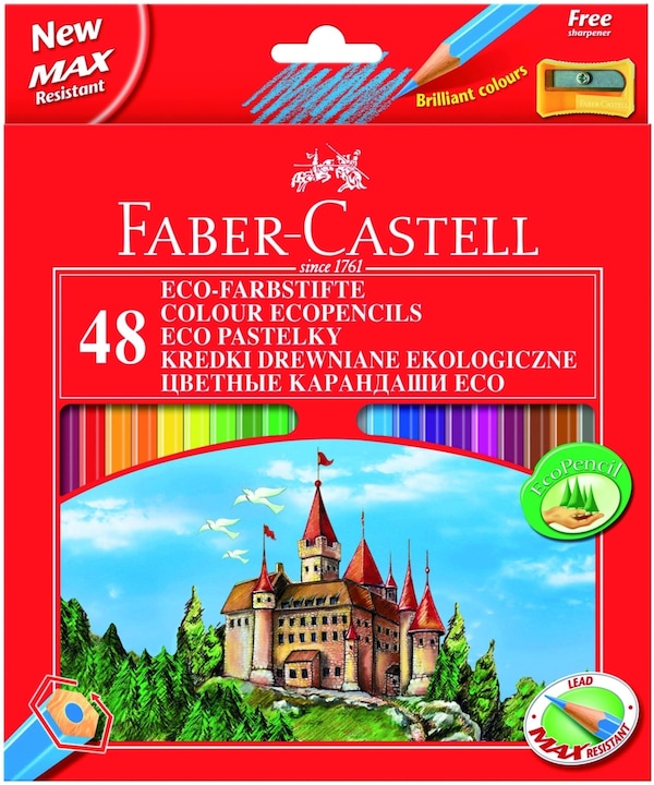 Faber-Castell Farbstifte Classic Colours (Multicolor, 48 x)