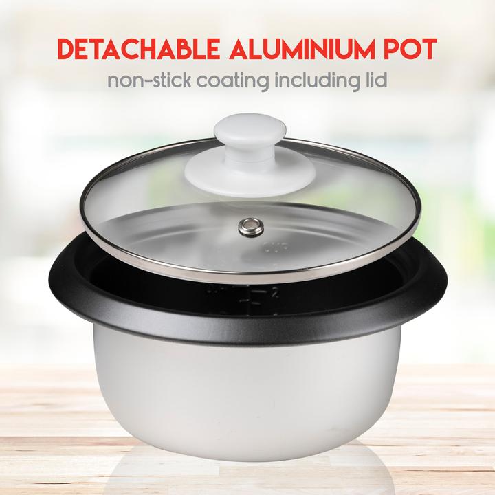 Image du produit alpina Cuiseur à riz avec cuillère en plastique