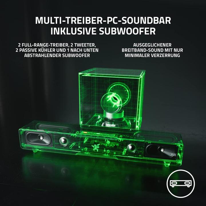 Actual product image Razer Leviathan V2 (65 W, 7.1 Channel)