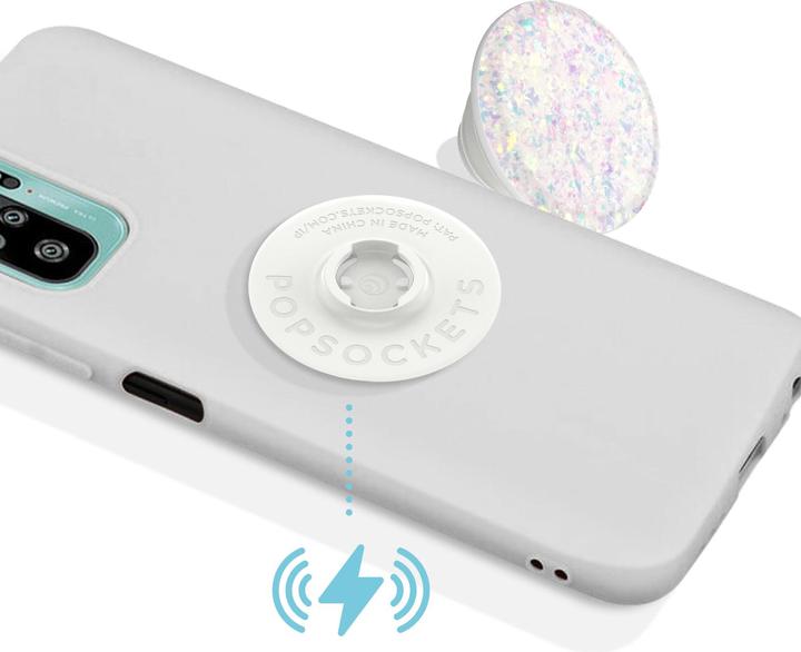 Produktbild PopSockets Iridescent Confetti White (2. Gen, austauschbar)