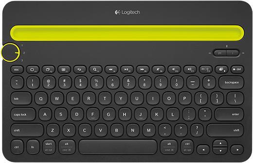 Produktbild Logitech Multi-Device Keyboard K480 (CH, Kabellos)