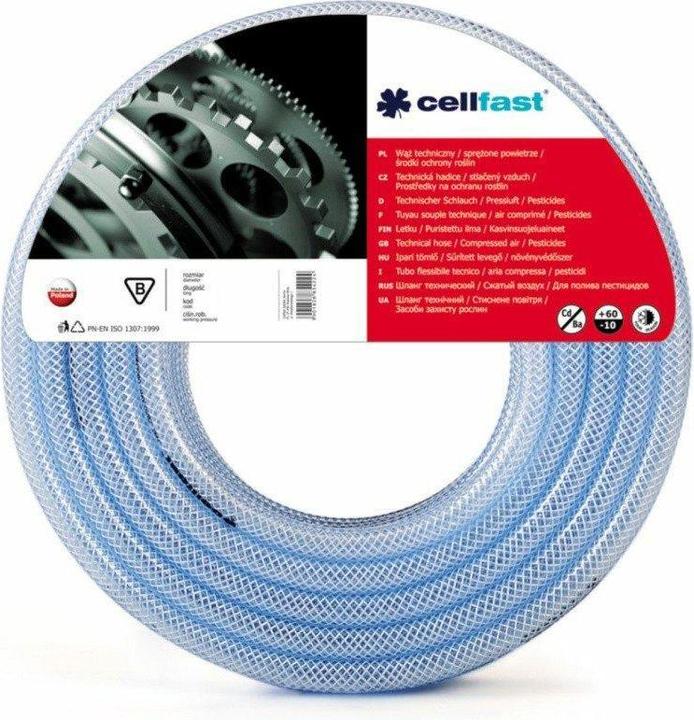 MGA Cellfast TECHNICAL Technische slang, blauw, 16 × 3 mm, 50 m (50 m, 16 mm)