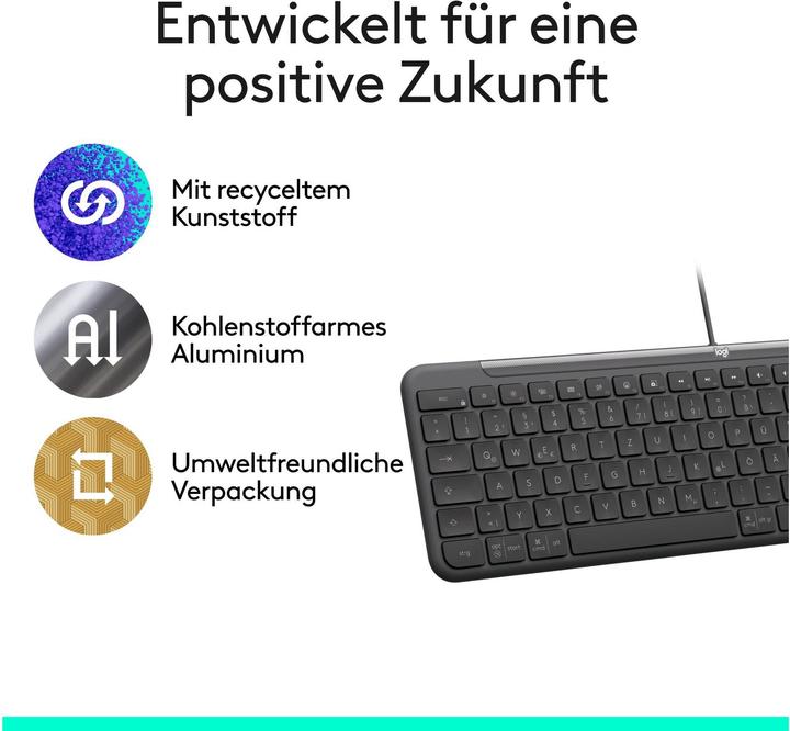 Produktbild Logitech K620 for Business (CH, Kabelgebunden)