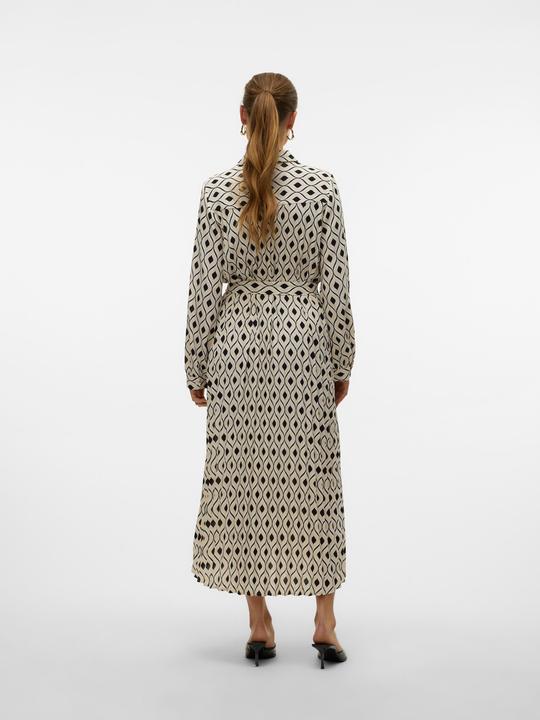 Immagine prodotto Vero Moda VMVARIA Langes Kleid Hemdblusenkleid (S)