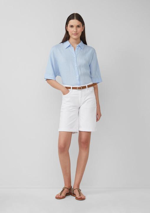 Produktbild S.Oliver Taillengürtel Gemusterter Ledergürtel mit Dornschliesse (95)