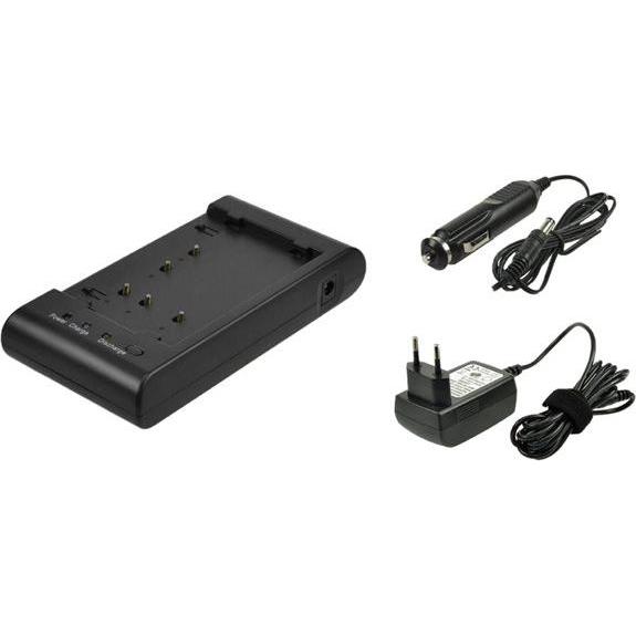2-Power Camcorder Battery Charger (Ladegerät), Kamera Stromversorgung