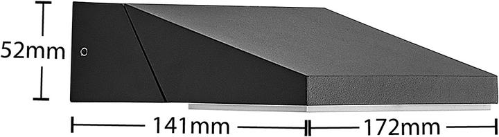 Produktbild Lucande Auda (450 lm, IP65)