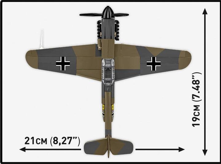 Image du produit Cobi HC WWII Messerschmitt BF-109F 123kl 5873
