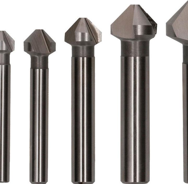 Immagine prodotto Bosch Professional Zubehör Set di svasatori HSS PRO Soft Metal, 6 pezzi. (6,3 mm, 8,3 mm, 10,4 mm, 12,4 mm, 16,5 mm, 20,5 mm)