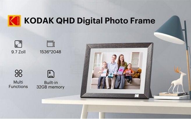 Image du produit Kodak Cadre photo WIFI HDPF-978 (9.70", 2048 x 1536 pixels)