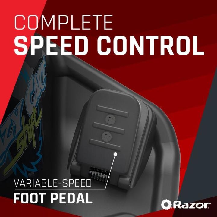 Actual product image Razor Crazy Cart Shift Lightshow (Lithium), age recommendation from