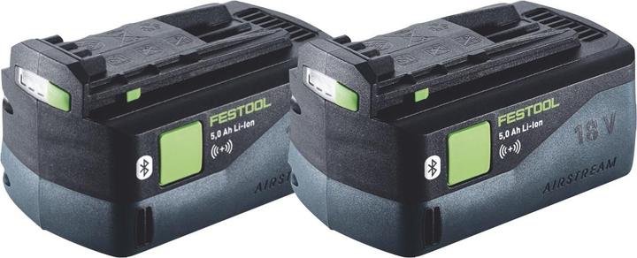 2x Festool BP 18 Li 5,0 ASI Akku 18 V 5,0 Ah ( 577660 )