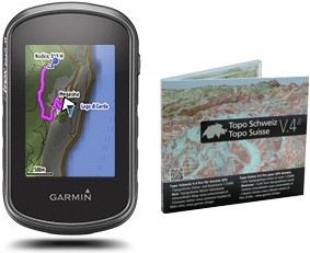 Actual product image Garmin eTrex Touch 35 + TOPO Switzerland PRO