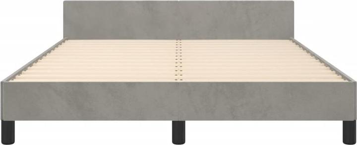 Actual product image vidaXL Bettgestell mit Kopfteil (140 x 200 cm)