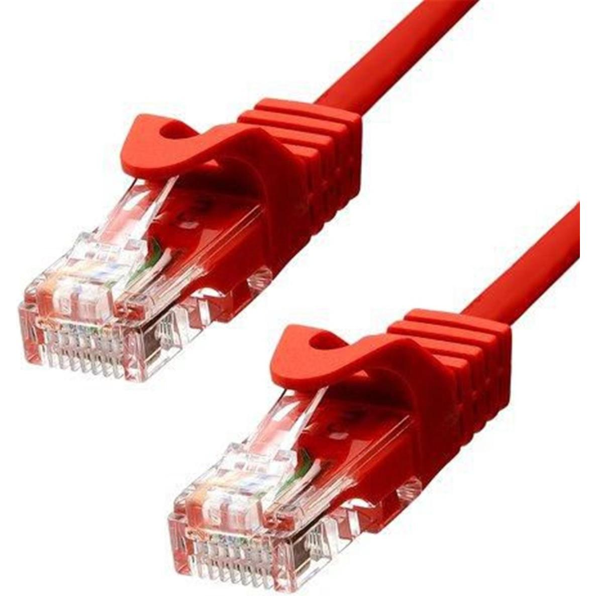 ProXtend U/UTP CAT5e PVC AWG 24 CU Red 2M (U/UTP, CAT5e, 2 m), Netzwerkkabel