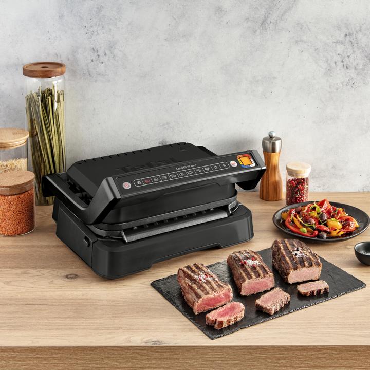 Productafbeelding Tefal GC7748 OptiGrill 4in1 incl. Tipp Kick Spel Zwart
