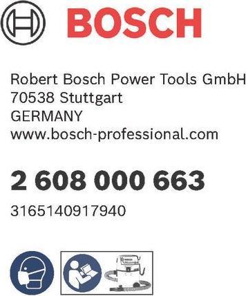 Produktbild Bosch Professional Zubehör Filter, passend zu: GAS 18V-10 L Professional