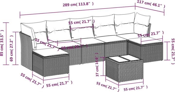 Produktbild vidaXL Madden