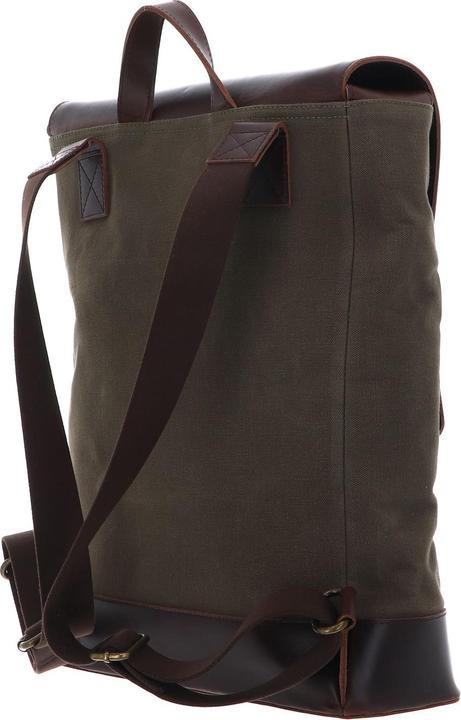 Actual product image Buckle & Seam Canvas backpack Morris Canvas Gün / lining (16 l)