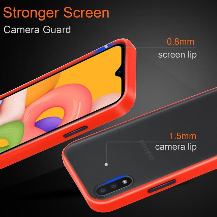 Produktbild Cadorabo Hybrid Matt Cover (Samsung Galaxy A01)