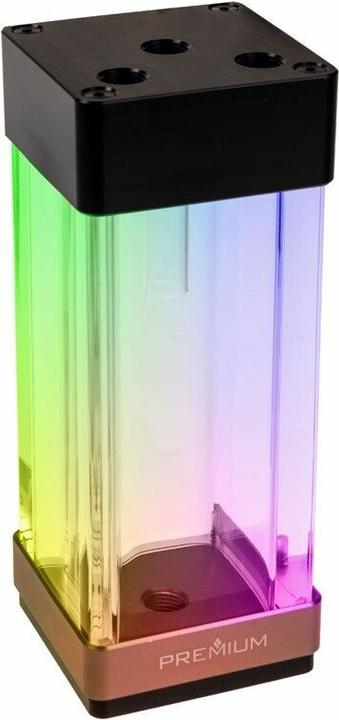 Bitspower Premium Cubiod Réservoir de compensation 150 mm - Acrylique