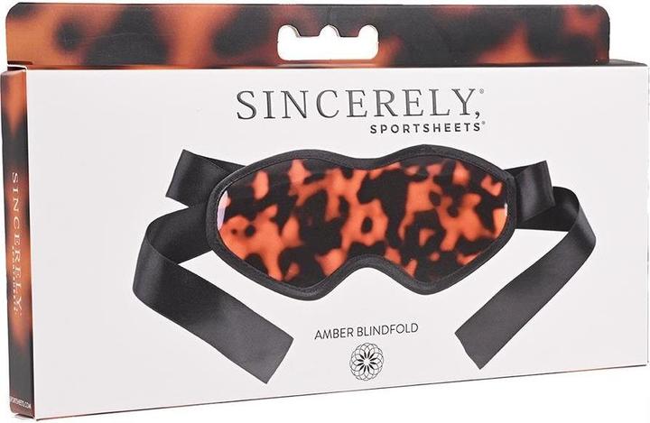 Actual product image Sportsheets Amber Blindfold