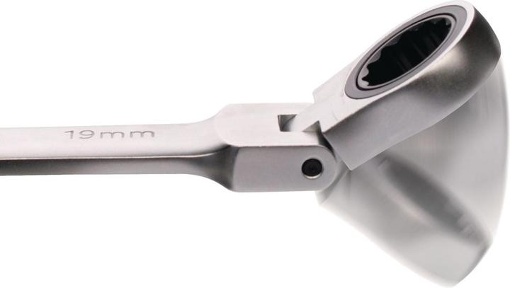 Produktbild Tecwerk Maulringratschenschlüssel Schlüsselweite 10 mm Länge 160 mm Ringseite flexibel (10  mm)