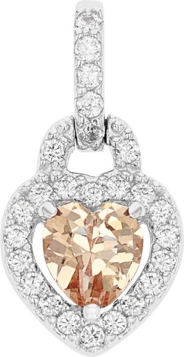 Immagine prodotto Amor Ciondolo Cupido da donna, argento 925, zirconi sintetici. | Cuore (Argento 925)