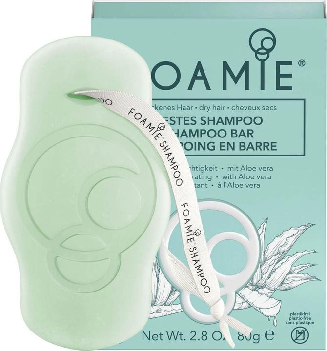 Foamie Festes Shampoo Aloe You Vera Much (80 ml, Festes Shampoo)